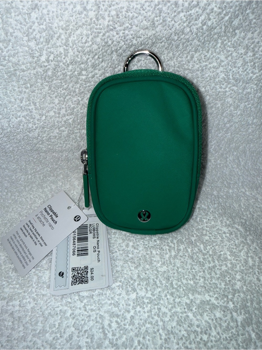 NWT Lululemon Clippable Nano Pouch